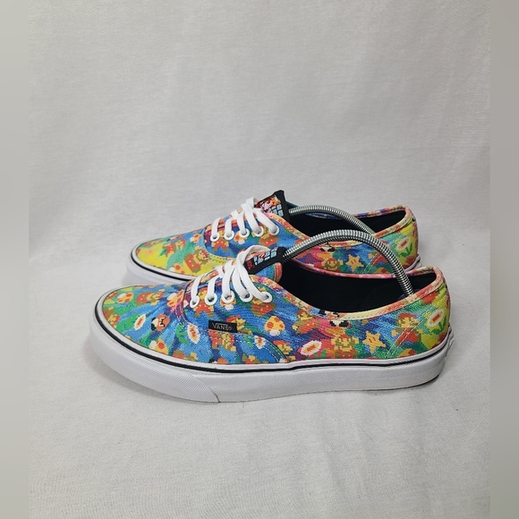 Vans Other - Vans Nintendo X Super Mario Bros Skateboard Shoes Game Over Unisex Mens 9 RARE